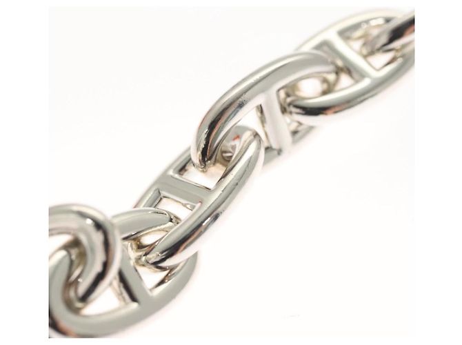 Hermès Bracciale Chaine d'Ancre MM HERMES Ag925 Argento Auth nb497SM - vista 4