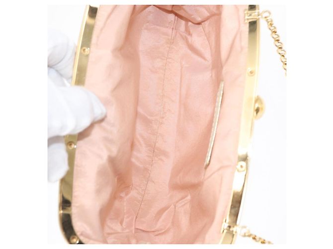 LOUIS VUITTON Pochette Omoniere Satin Multicolore Bianca M92060 LV Auth 134363SAV Bianco - vista 9