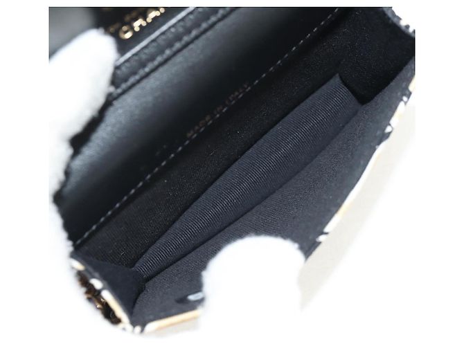 CHANEL Borsa a Spalla Matelassé con Catena Nylon Marrone Oro CC Auth 144002M D'oro - vista 10
