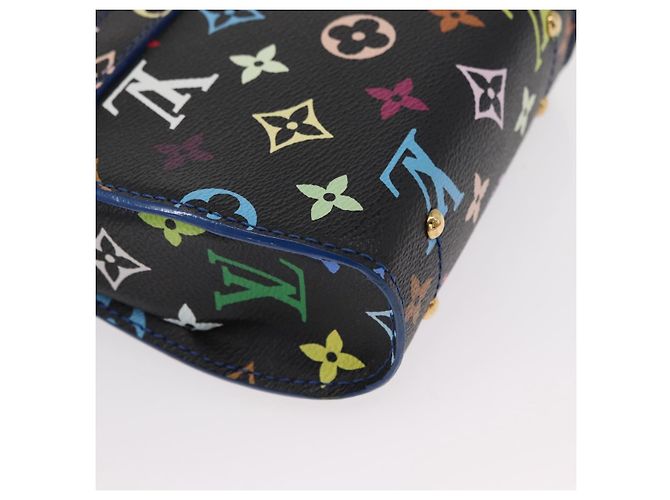 LOUIS VUITTON Multicolor Heart Breaker Schultertasche Schwarz M40659 Auth 134366SAV - Ansicht 17