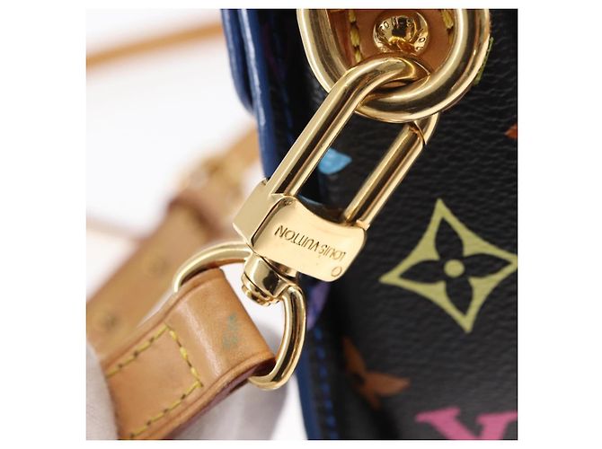 LOUIS VUITTON Multicolor Heart Breaker Schultertasche Schwarz M40659 Auth 134366SAV - Ansicht 20