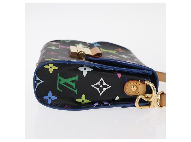 LOUIS VUITTON Multicolor Heart Breaker Schultertasche Schwarz M40659 Auth 134366SAV - Ansicht 3