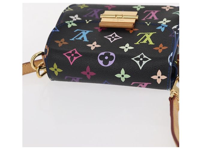 LOUIS VUITTON Multicolor Heart Breaker Schultertasche Schwarz M40659 Auth 134366SAV - Ansicht 6