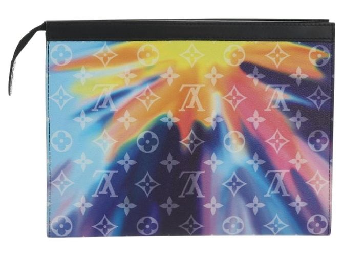 LOUIS VUITTON Pochette Voyage MM Monogram Sunset Borsa Clutch M45941 Auth BA7937SAM Monogramma - vista 2