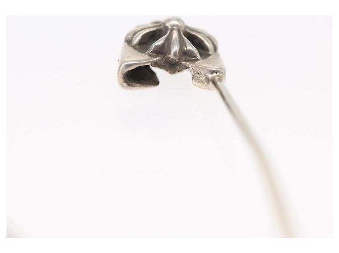 Chrome Hearts CH Plus Grande Spilla da Cravatta di Sicurezza Ag925 Argento Auth 143054SAM - vista 15