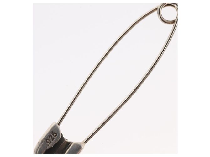 Chrome Hearts CH Plus Grande Spilla da Cravatta di Sicurezza Ag925 Argento Auth 143054SAM - vista 8