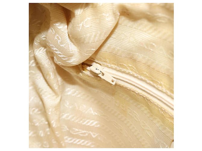 Borsa a Spalla in Pelle PRADA Oro Auth 156454SAV D'oro - vista 22