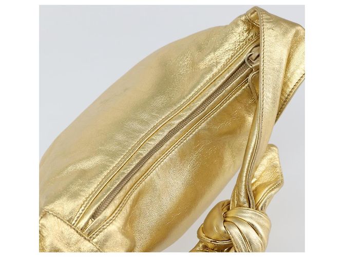 Borsa a Spalla in Pelle PRADA Oro Auth 156454SAV D'oro - vista 6