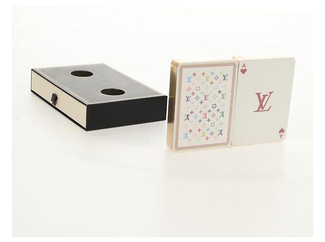 LOUIS VUITTON Multicolor Playing Cards Black White LV Auth 155330SAM - view 11