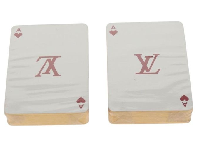 LOUIS VUITTON Multicolor Playing Cards Black White LV Auth 155330SAM - view 3