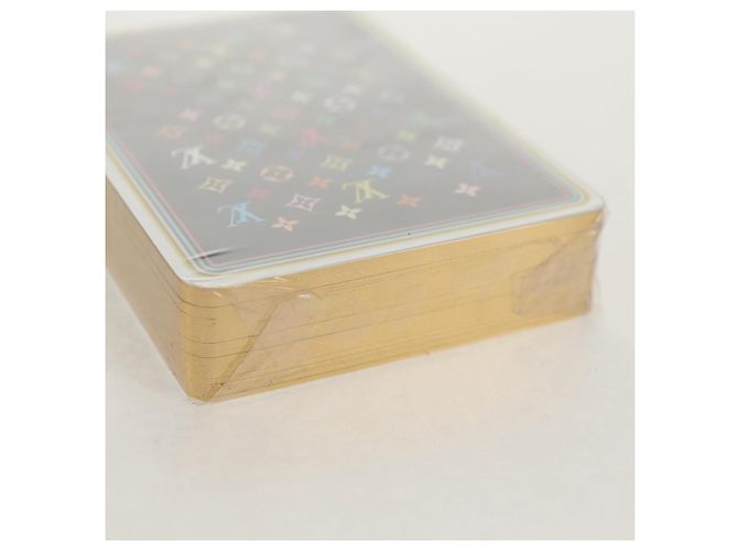 LOUIS VUITTON Multicolor Playing Cards Black White LV Auth 155330SAM - view 8