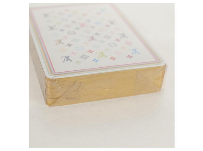 LOUIS VUITTON Multicolor Playing Cards Black White LV Auth 155330SAM - view 9