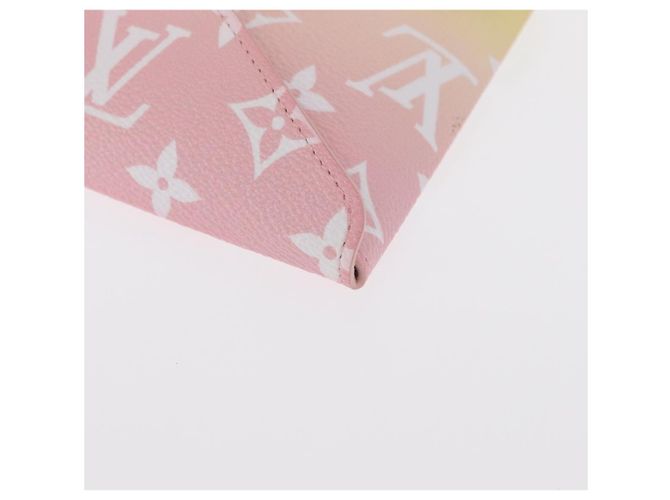 LOUIS VUITTON Pochette Etoui 6 Cannucce Monogram Rosa GI0621 LV Auth 156366SM - vista 14