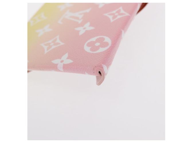 LOUIS VUITTON Pochette Etoui 6 Cannucce Monogram Rosa GI0621 LV Auth 156366SM - vista 15