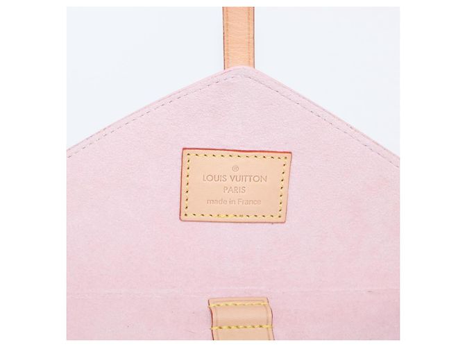 LOUIS VUITTON Pochette Etoui 6 Cannucce Monogram Rosa GI0621 LV Auth 156366SM - vista 18