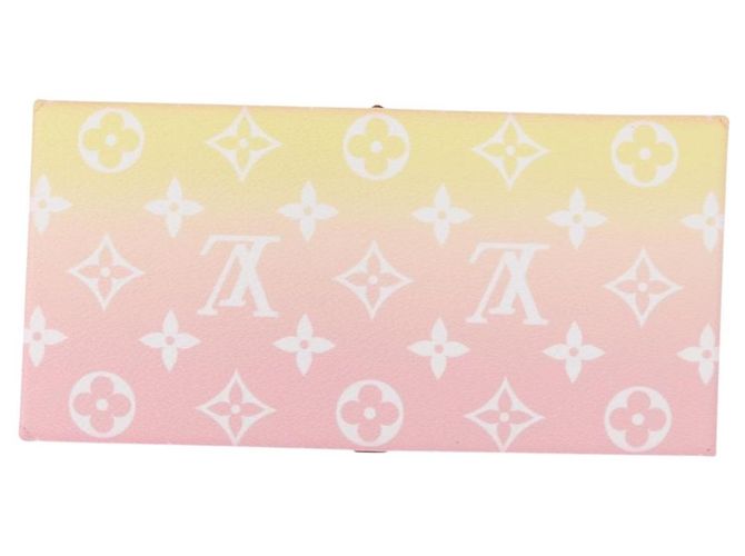 LOUIS VUITTON Pochette Etoui 6 Cannucce Monogram Rosa GI0621 LV Auth 156366SM - vista 2