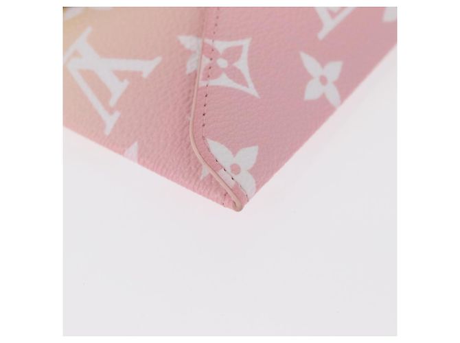 LOUIS VUITTON Pochette Etoui 6 Cannucce Monogram Rosa GI0621 LV Auth 156366SM - vista 8