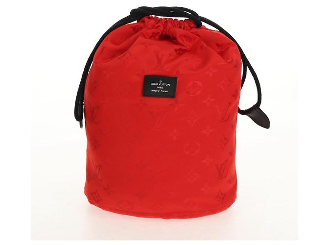 LOUIS VUITTON Borsa a Spalla Monogram Lace Bucket PM Nera M20352 LV Auth BA8977SAM Nero Monogramma - vista 19