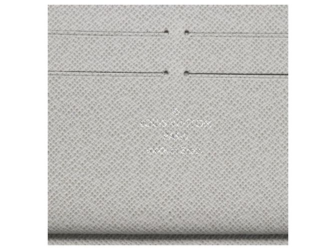 Zippy Organizer Geldbörse Monogram Logo Story LOUIS VUITTON M67824 LV Auth 148549SAM Weiß Monogramm - Ansicht 18