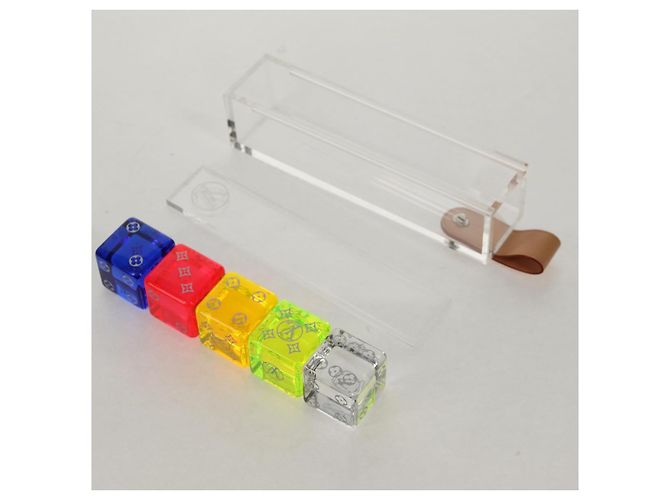 LOUIS VUITTON Etui Desteve plastic Clear GI0411 LV Auth 157969SM - view 10