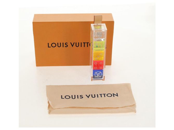 LOUIS VUITTON Etui Desteve plastic Clear GI0411 LV Auth 157969SM - view 12