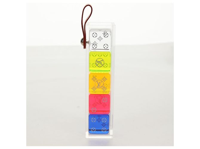 LOUIS VUITTON Etui Desteve plastic Clear GI0411 LV Auth 157969SM - view 4