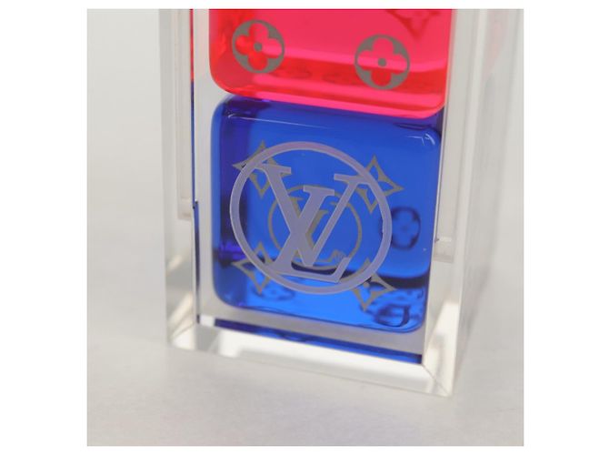 LOUIS VUITTON Etui Desteve plastic Clear GI0411 LV Auth 157969SM - view 7
