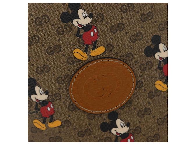 GUCCI Micro GG Supreme Disney Hut PVC Größe M Beige 602978 Auth am10313SAM - Ansicht 5