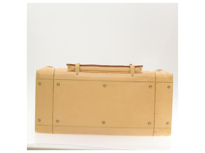 LOUIS VUITTON Borsa da Viaggio Boston Nomad Ordine Speciale Beige LV Auth 22115SV - vista 11