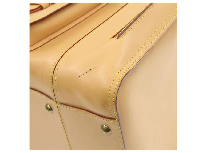 LOUIS VUITTON Borsa da Viaggio Boston Nomad Ordine Speciale Beige LV Auth 22115SV - vista 13