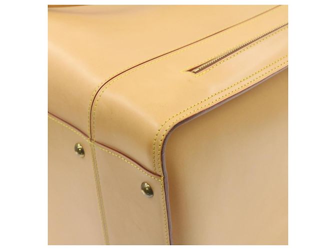 LOUIS VUITTON Borsa da Viaggio Boston Nomad Ordine Speciale Beige LV Auth 22115SV - vista 15