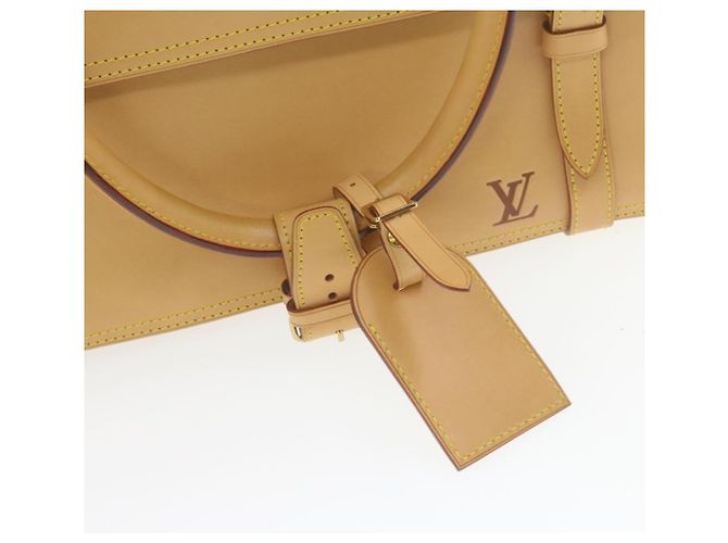 LOUIS VUITTON Borsa da Viaggio Boston Nomad Ordine Speciale Beige LV Auth 22115SV - vista 18