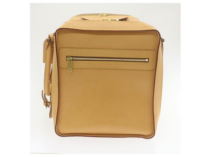 LOUIS VUITTON Borsa da Viaggio Boston Nomad Ordine Speciale Beige LV Auth 22115SV - vista 5