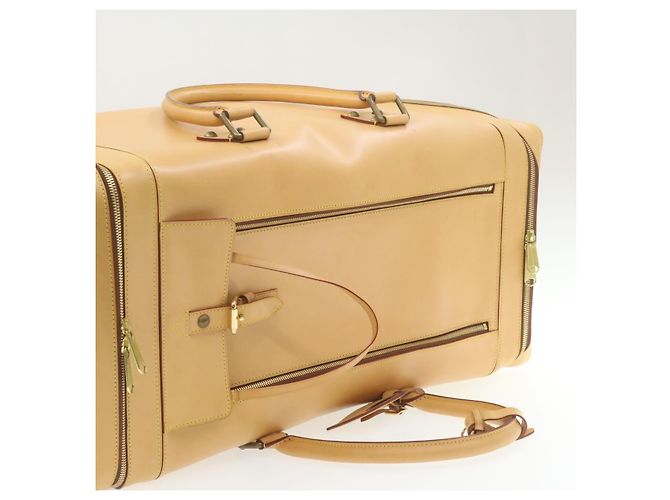 LOUIS VUITTON Borsa da Viaggio Boston Nomad Ordine Speciale Beige LV Auth 22115SV - vista 7