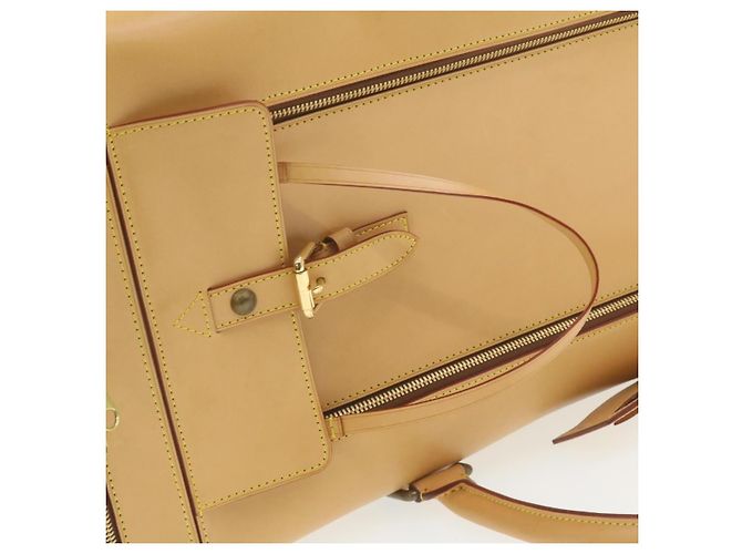 LOUIS VUITTON Borsa da Viaggio Boston Nomad Ordine Speciale Beige LV Auth 22115SV - vista 8