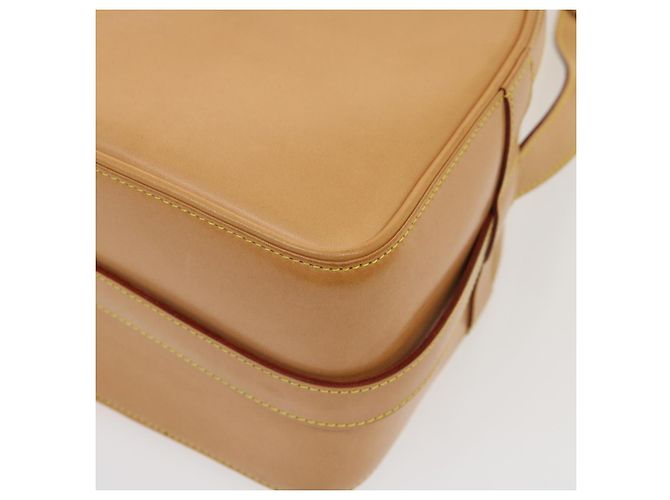 LOUIS VUITTON Borsa Reporter PM in Pelle Nomade SPO Beige LV Auth ai626SAV - vista 15