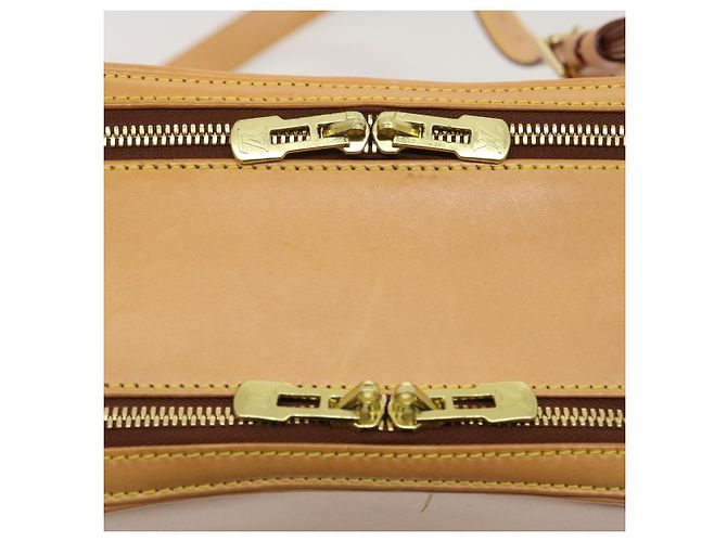 LOUIS VUITTON Borsa Reporter PM in Pelle Nomade SPO Beige LV Auth ai626SAV - vista 17