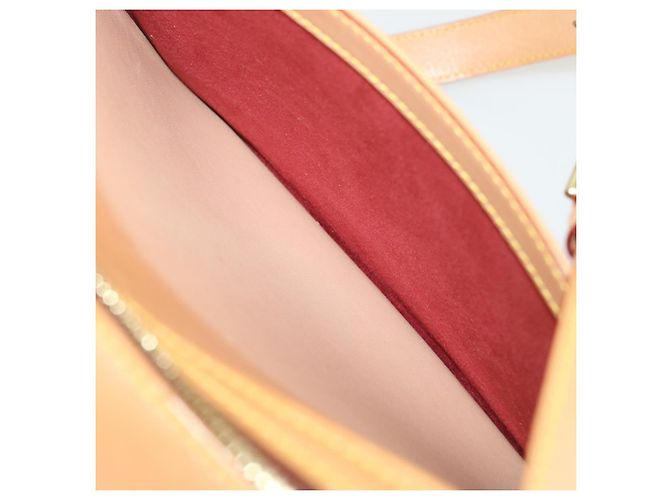 LOUIS VUITTON Borsa Reporter PM in Pelle Nomade SPO Beige LV Auth ai626SAV - vista 18