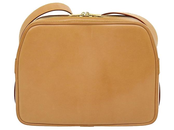 LOUIS VUITTON Borsa Reporter PM in Pelle Nomade SPO Beige LV Auth ai626SAV - vista 2