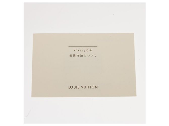 LOUIS VUITTON Borsa Reporter PM in Pelle Nomade SPO Beige LV Auth ai626SAV - vista 25