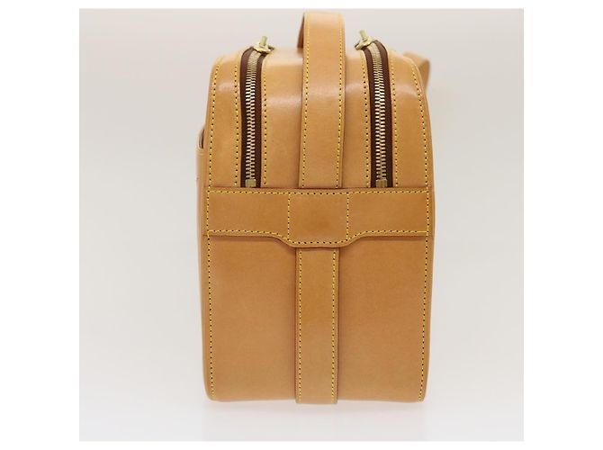 LOUIS VUITTON Borsa Reporter PM in Pelle Nomade SPO Beige LV Auth ai626SAV - vista 3