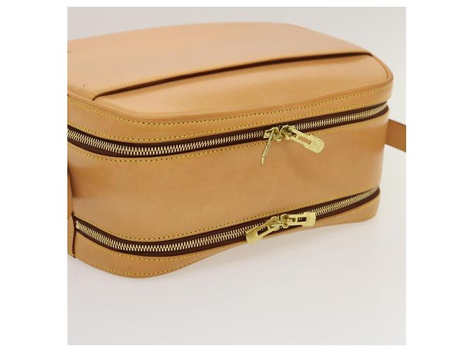LOUIS VUITTON Borsa Reporter PM in Pelle Nomade SPO Beige LV Auth ai626SAV - vista 6