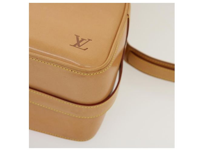 LOUIS VUITTON Borsa Reporter PM in Pelle Nomade SPO Beige LV Auth ai626SAV - vista 8