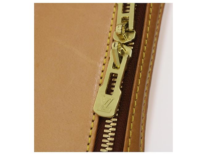 LOUIS VUITTON Borsa Reporter PM in Pelle Nomade SPO Beige LV Auth ai626SAV - vista 9