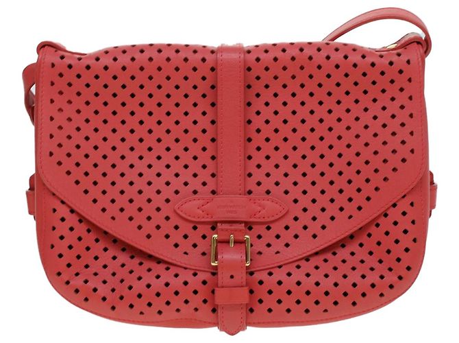 LOUIS VUITTON Borsa a Spalla Perfo Furore Saumur Rosa LV Auth 41755SAM - vista 13