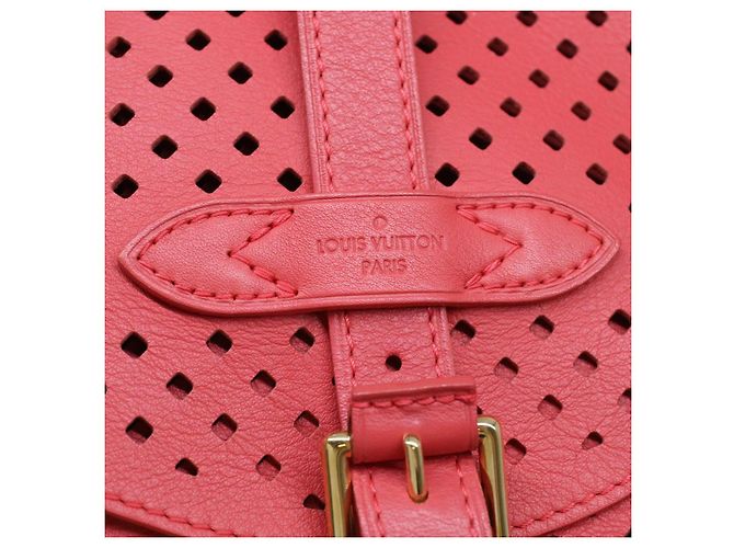 LOUIS VUITTON Borsa a Spalla Perfo Furore Saumur Rosa LV Auth 41755SAM - vista 20