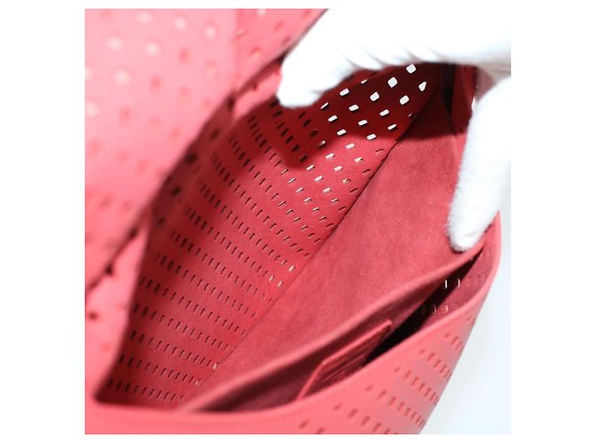 LOUIS VUITTON Borsa a Spalla Perfo Furore Saumur Rosa LV Auth 41755SAM - vista 32