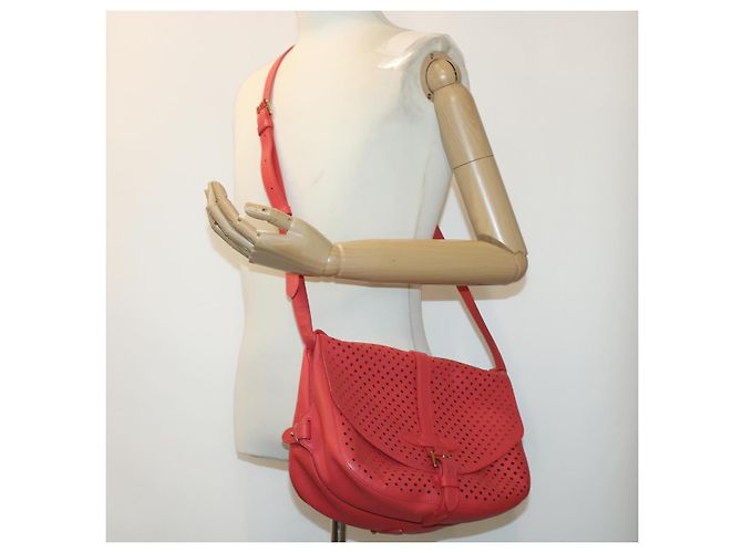 LOUIS VUITTON Borsa a Spalla Perfo Furore Saumur Rosa LV Auth 41755SAM - vista 33
