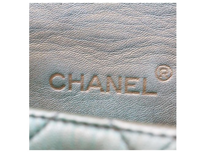 CHANEL Borsa a Spalla con Catena Matelassé e Chiusura a Girello in Pelle di Agnello Oro CC Auth 51274SAM D'oro - vista 18