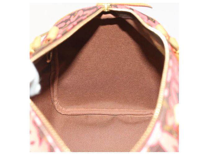 LOUIS VUITTON Borsa a Mano Speedy 30 Monogram Graffiti Rosa M93704 LV Auth 56156SAM Monogramma - vista 23